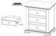 International Furniture Direct Dark Terra Chocolate Nightstand-2