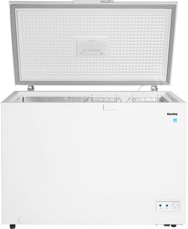 Danby® Designer 44" 10 Cu. Ft. White Chest Freezer-1