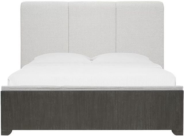 Pulaski™ Anderson Park Frontier Brown/Moose Trail Queen Upholstered Panel Bed-1