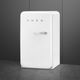 Smeg Retro Style 21" 4.5 Cu. Ft. White Compact Refrigerator-1