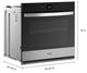 Whirlpool® 27" Stainless Steel Single Electric Wall Oven-4