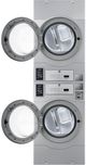Crossover 2.0 7.0 Cu. Ft. Silver Commercial Electric Dryer-2