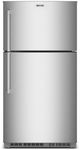 Maytag® 33" 21.3 Cu. Ft. Fingerprint Resistant Stainless Steel Top Freezer Refrigerator with Garage Mode-0