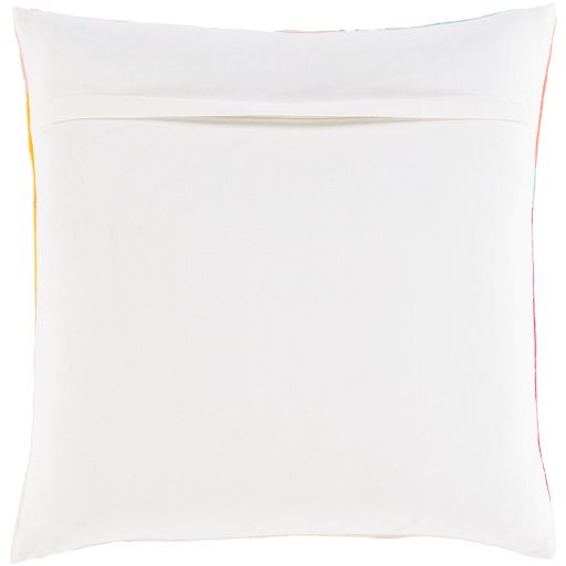Surya Ellie Peach 20"x20" Toss Pillow with Down Insert-1