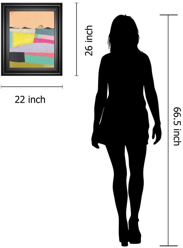 Classy Art Live Colorfully Applique By Joelle Wehkamp Wall Art-3