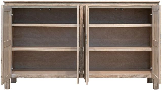 International Furniture Direct Halo White Console-3