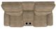 La-Z-Boy® Brooks Mushroom Manual Reclining Loveseat with Console-4