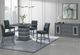 Global Furniture USA Monaco 2-Piece Dark Gray Bar Stool Set-1