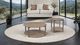 Furniture of America® Roros Natural Round Cocktail Table-2