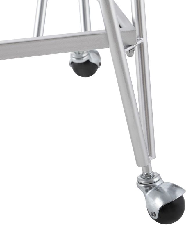 Linon Ellie Silver Bar Cart-4