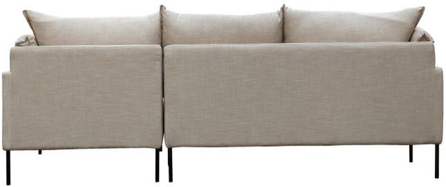 Moe's Home Collection Jamara 2-Piece Sandy Beige Left-Arm Facing Sectional and Chaise-3