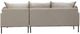 Moe's Home Collection Jamara 2-Piece Sandy Beige Left-Arm Facing Sectional and Chaise-3