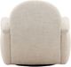 Dovetail Furniture Grecia Off-White Swivel Chair-3