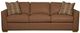 Craftmaster® Customizable CM Leather 95" Architectural Shaped Sofa-3