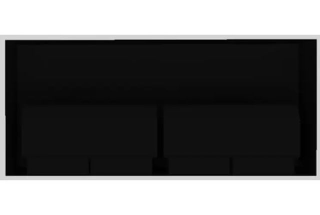 Vent-A-Hood® 48" Black Contemporary Wall Mounted Range Hood-3