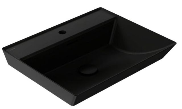 Kohler Brazn® Honed Black 23" Rectangular Vessel Bathroom Sink-0