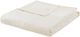 Olliix by N Natori 3 Piece White King Hanae Cotton Blend Yarn Dyed Duvet Cover Set-3