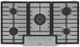 Bosch® 800 Series 36" Stainless Steel Gas Cooktop-0