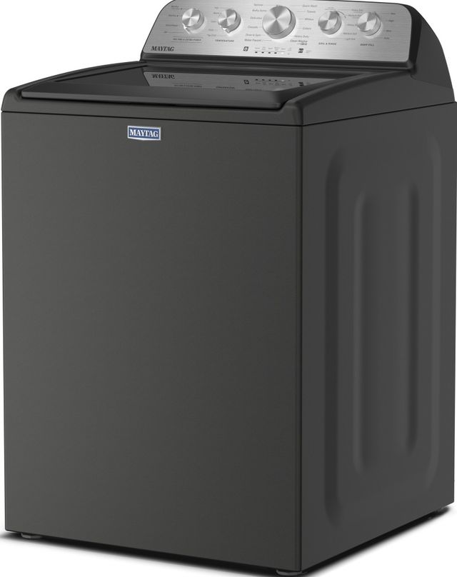 Maytag® 4.7 Cu. Ft. Volcano Black Agitator Top Load Washer with Extra Power and Pet Pro Option-2