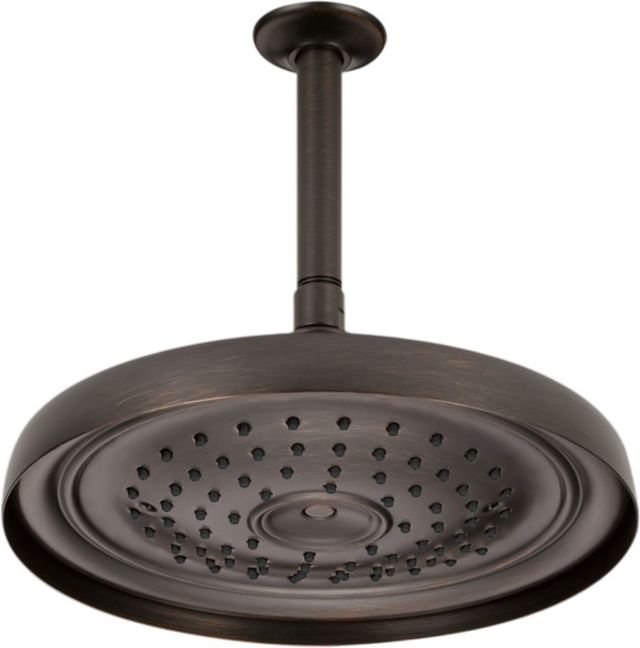 Brizo Essential™ Venetian Bronze® 11" Classic Round Single-Function Raincan Shower Head-1