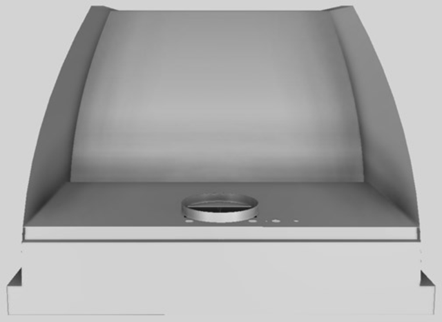 Vent-A-Hood® Designer Series 42" Stainless Steel Wall Mounted Range Hood-2