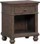 aspenhome® Oxford Cocoa 1-Drawer Nightstand-0