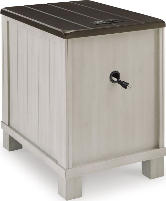 Signature Design by Ashley® Darborn Gray/Brown Chairside End Table-4