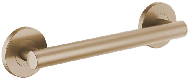 Brizo Brilliance® Luxe Gold® 12" Linear Round Grab Bar-0