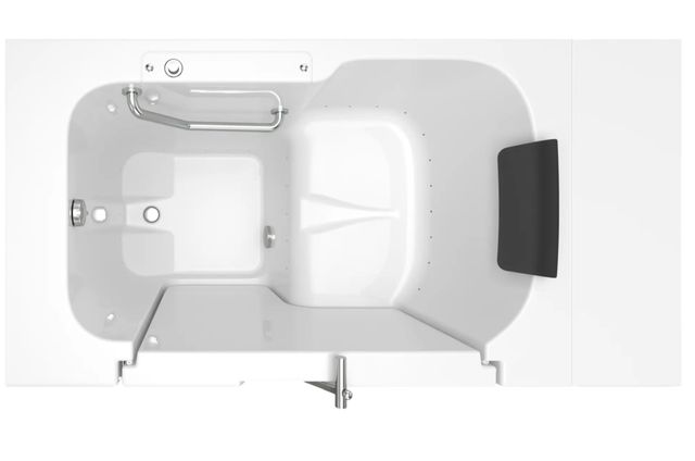 American Standard Gelcoat Premium Series White 32" x 52" Walk-In Tub with Air Spa System - Left-Hand Drain-2