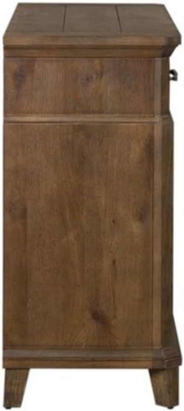 Liberty Furniture Artisan Prairie Gray Dusty Wax Sliding Door Buffet-2
