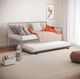 Furniture of America® Harmon Silver Metal Daybed-1