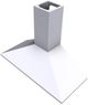 Vent-A-Hood® 48" White Euro Style Wall Mounted Range Hood-1