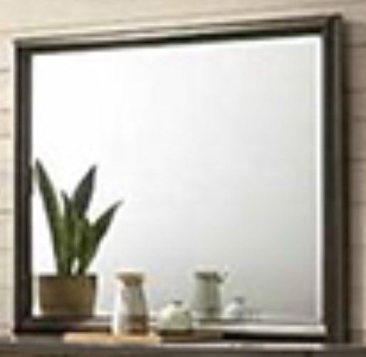 Crown Mark Ethel Brown Dresser Mirror-0