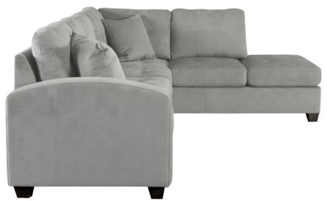 Homelegance® Emilio 2-Piece Taupe Sectional with Chaise-3