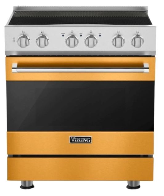 Viking® 3 Series 30" Daffodil Pro Style Induction Range-0