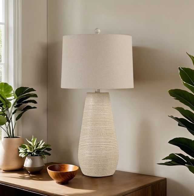 Renwil® Everren Lanikai Beige Table Lamp-1