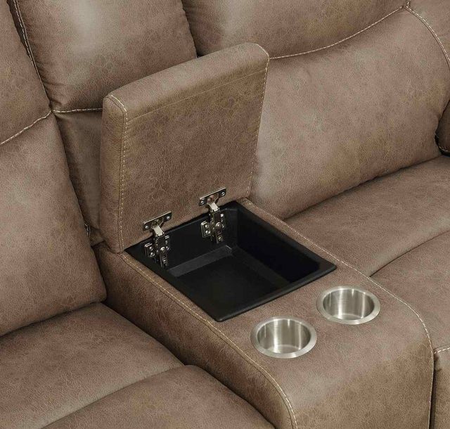 Steve Silver Co. Isabella Sand Manual Reclining Loveseat-3