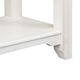 Liberty Furniture Summerville Wirebrushed Gray Sofa Table with Soft White Wash Base-4