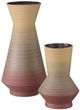 Currey & Company Happy 80's 2-Piece Red/Yellow Vase Set-0