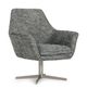 VIG Furniture Divani Casa Elvin Dark Gray Lounge Chair-0