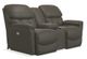 La-Z-Boy® Kipling Tar Power Reclining Loveseat with Headrest and Console-1
