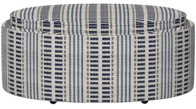 Emerald Home Casey Blue Ottoman with Storage and Trays-3