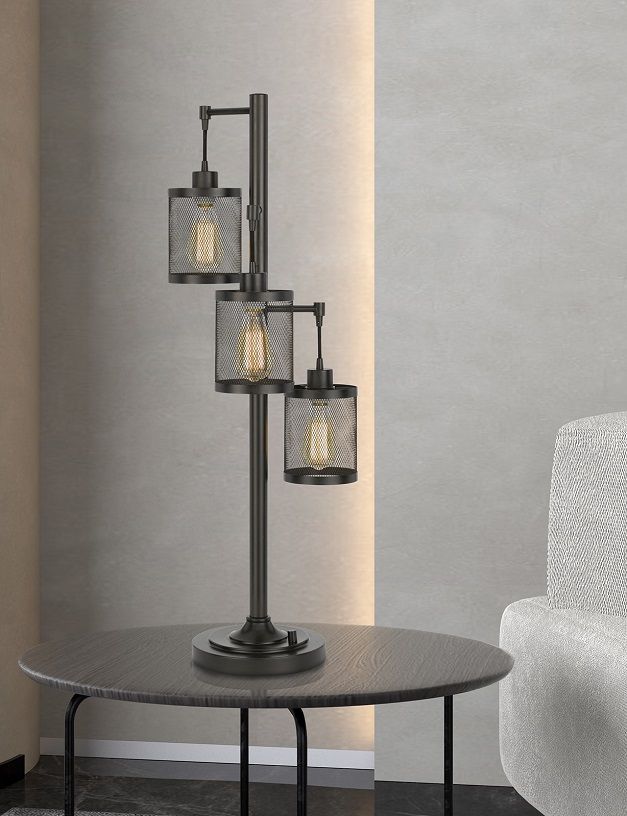 Cal® Lighting & Accessories Pacific Dark Bronze Table Lamp-1