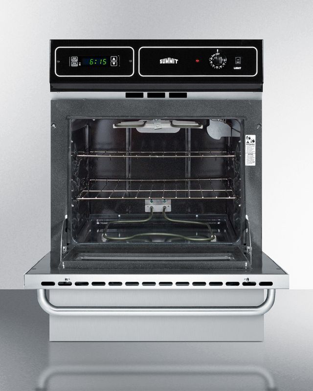 Summit® 24" Stainless Steel Built In Electric Single Wall Oven-1