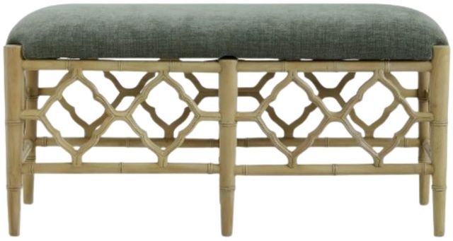 Bramble Chinois Upholstered Bench-1