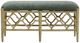 Bramble Chinois Upholstered Bench-1