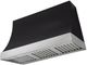 AGA Marquee 48" Matte Black Wall Mounted Range Hood  with Brushed Nickel Trim-0