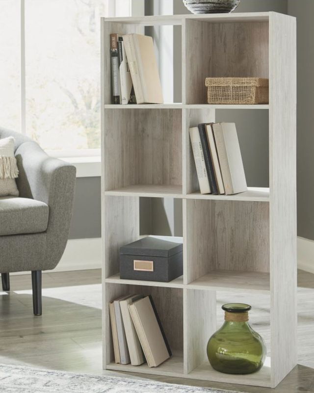 Signature Design by Ashley® Paxberry Whitewash Eight Cube Organizer-1