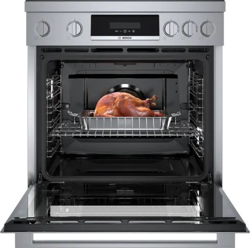 Bosch® 800 Series 30" Stainless Steel Pro Style Induction Range-2