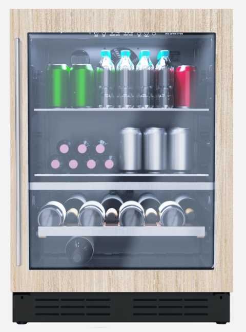 Elica Riserva 24" 4.8 Cu. Ft Panel Ready Built-In Beverage Center -1